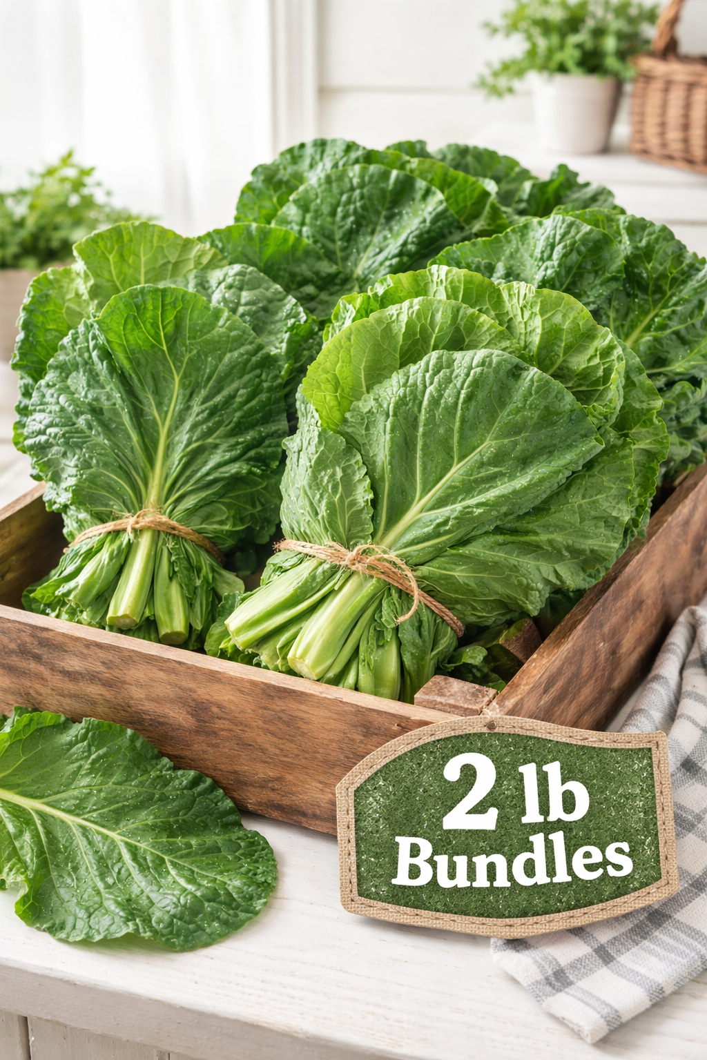 Collard Greens – 2 lb Bundle