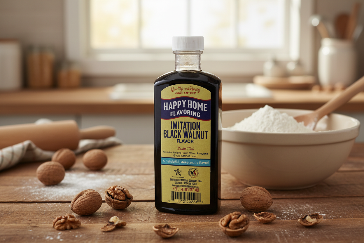 Happy Home Flavoring Imitation Black Walnut (7 fl oz)