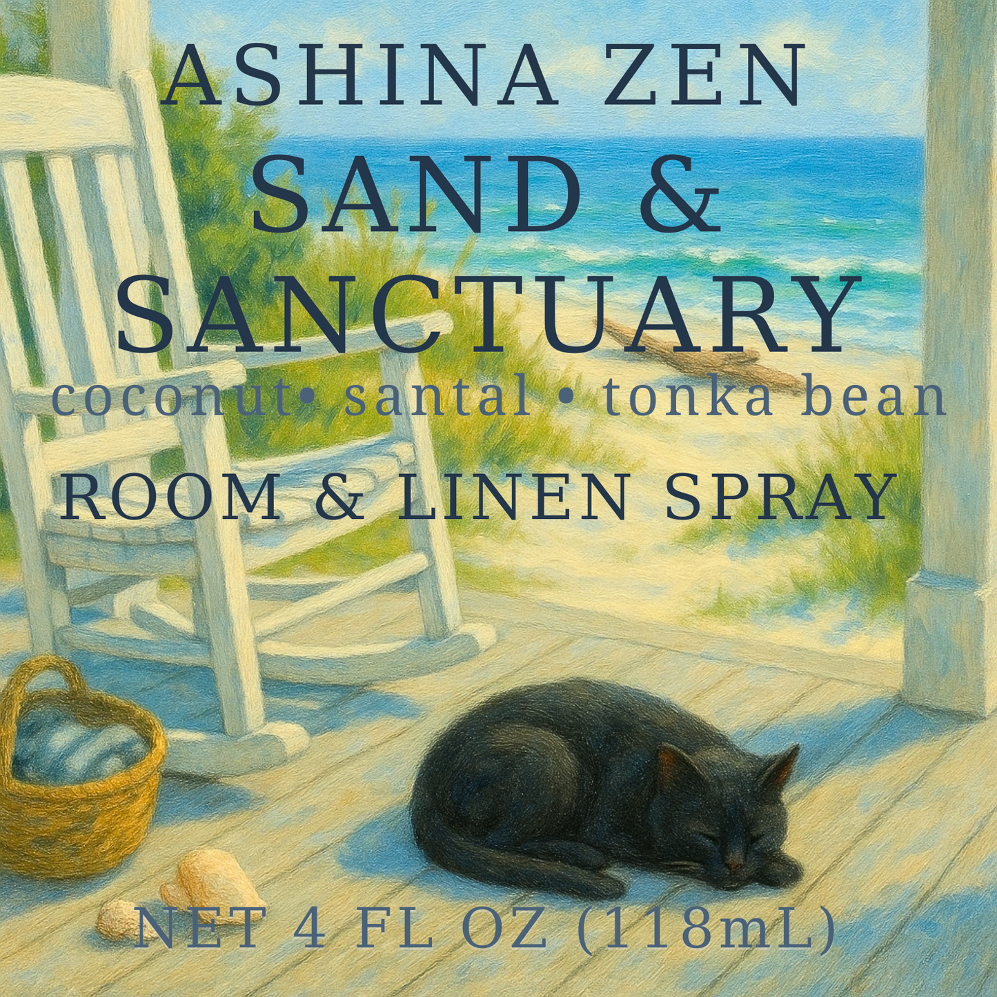 Sand & Sanctuary – Room & Linen Spray (4 oz)