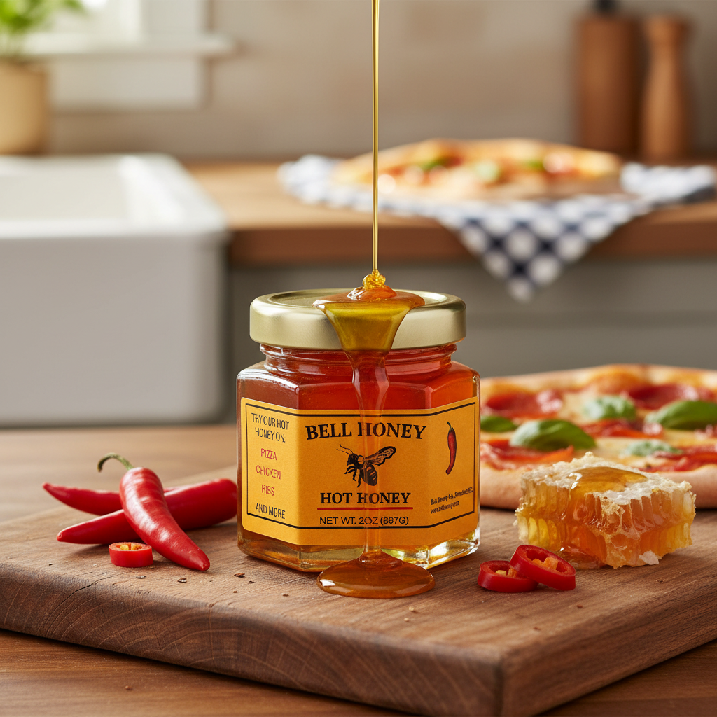 Bell Honey Hot Honey – 2oz (567g)
