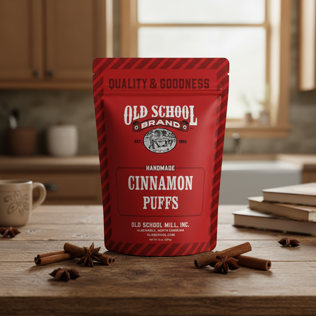 Old School Brand Handmade Cinnamon Puffs – 8 oz