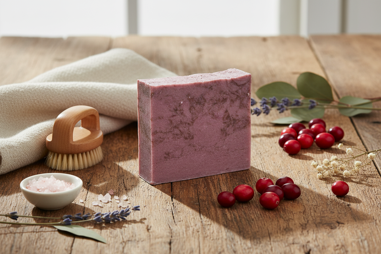 Spiced Cranberry Soap