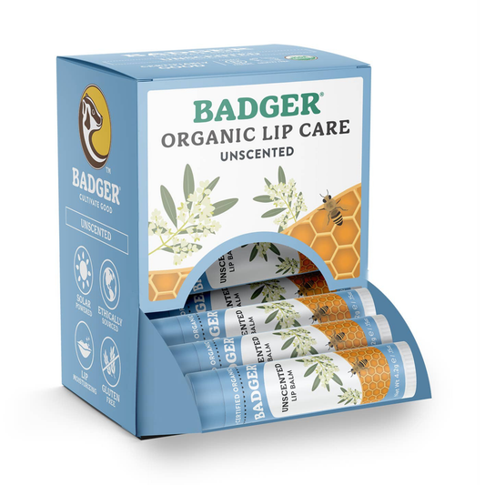 Badger Organic Lip Balm – Unscented