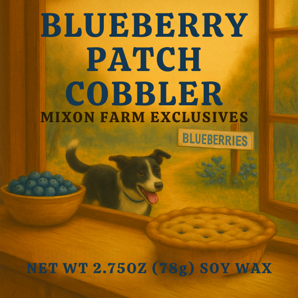 Blueberry Patch Cobbler Wax Melt – Mixon Farm Exclusive