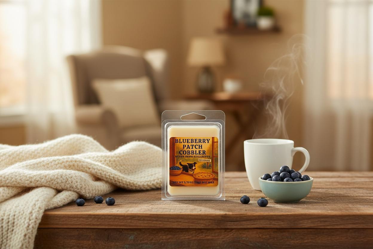 Blueberry Patch Cobbler Wax Melt – Mixon Farm Exclusive