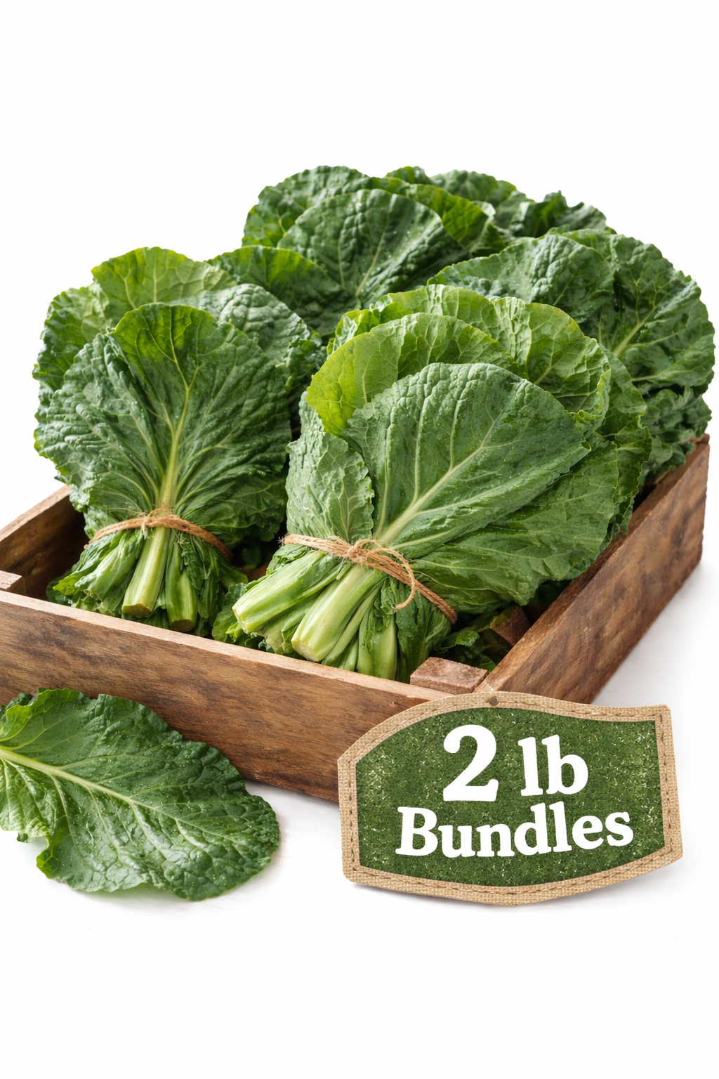 Collard Greens – 2 lb Bundle