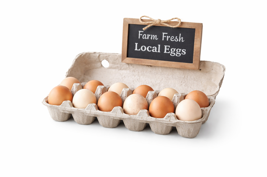 Farm Fresh Local Eggs (Dozen)