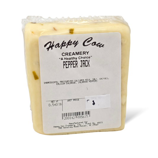 Happy Cow Creamery Pepper Jack Cheese