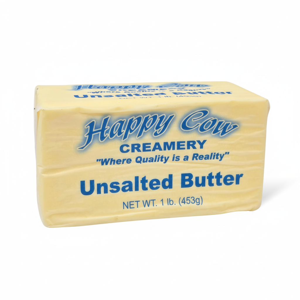 Happy Cow Creamery Unsalted Butter