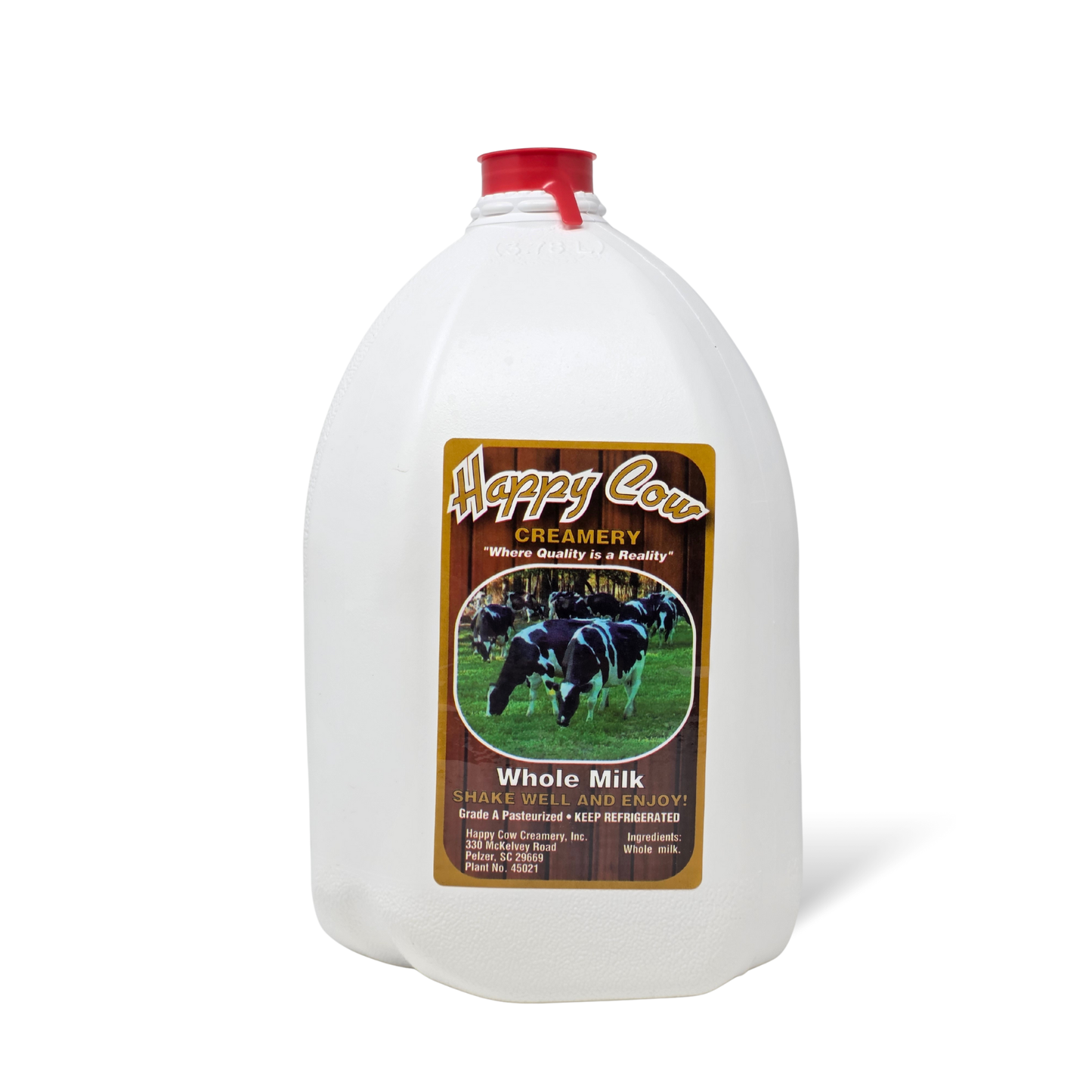 Happy Cow Creamery Whole Milk