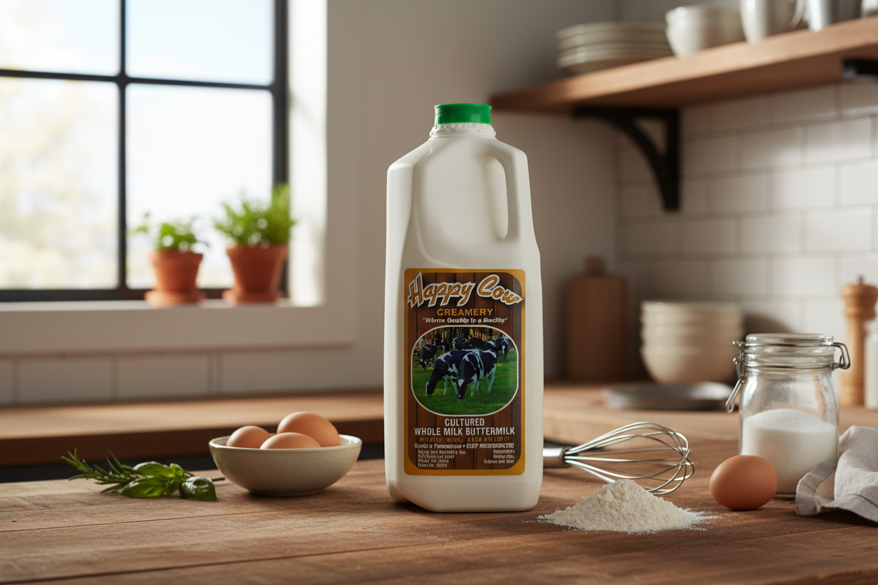 Happy Cow Creamery Buttermilk