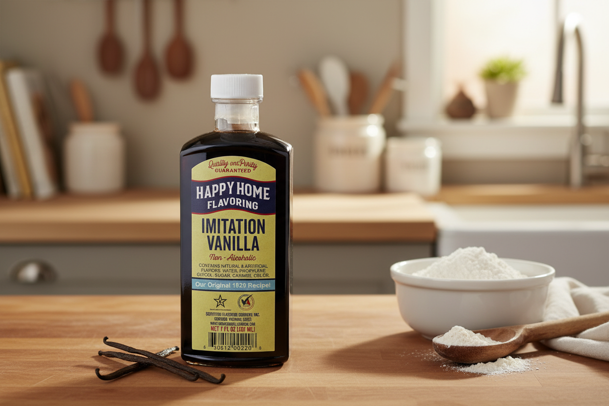 Happy Home Flavoring Imitation Vanilla (7 fl oz)