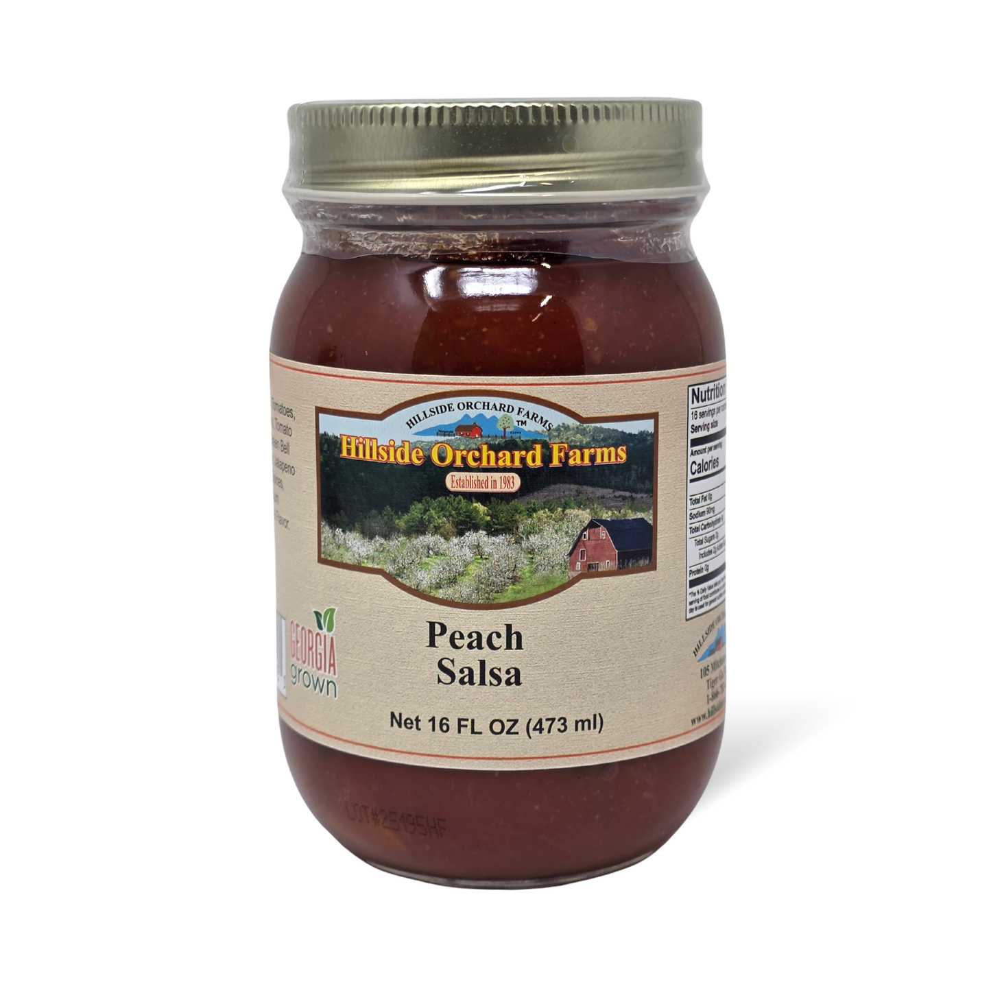 Hillside Orchard Farms Peach Salsa (16 fl oz)