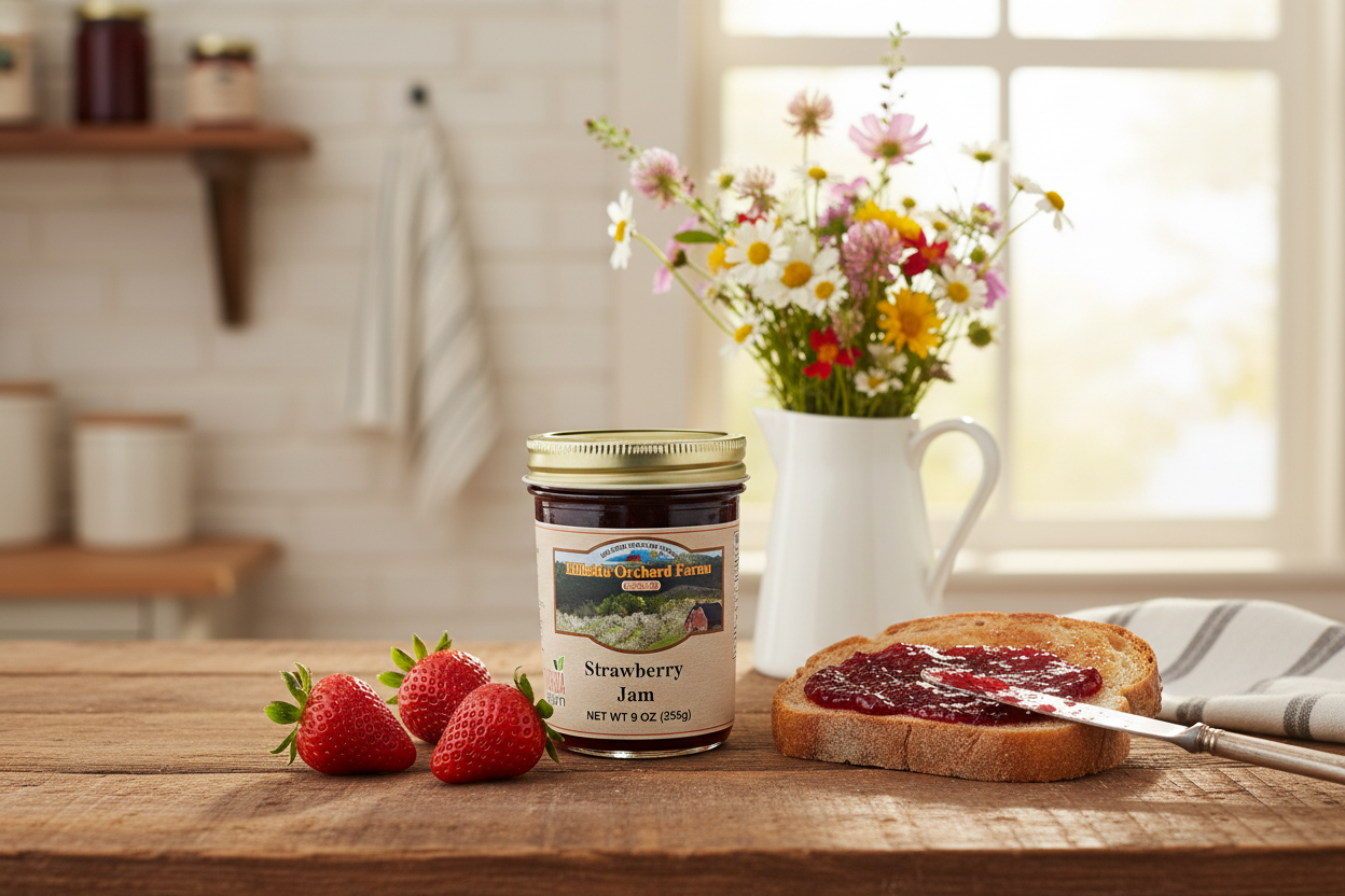 Hillside Orchard Farms Strawberry Jam (9 oz)