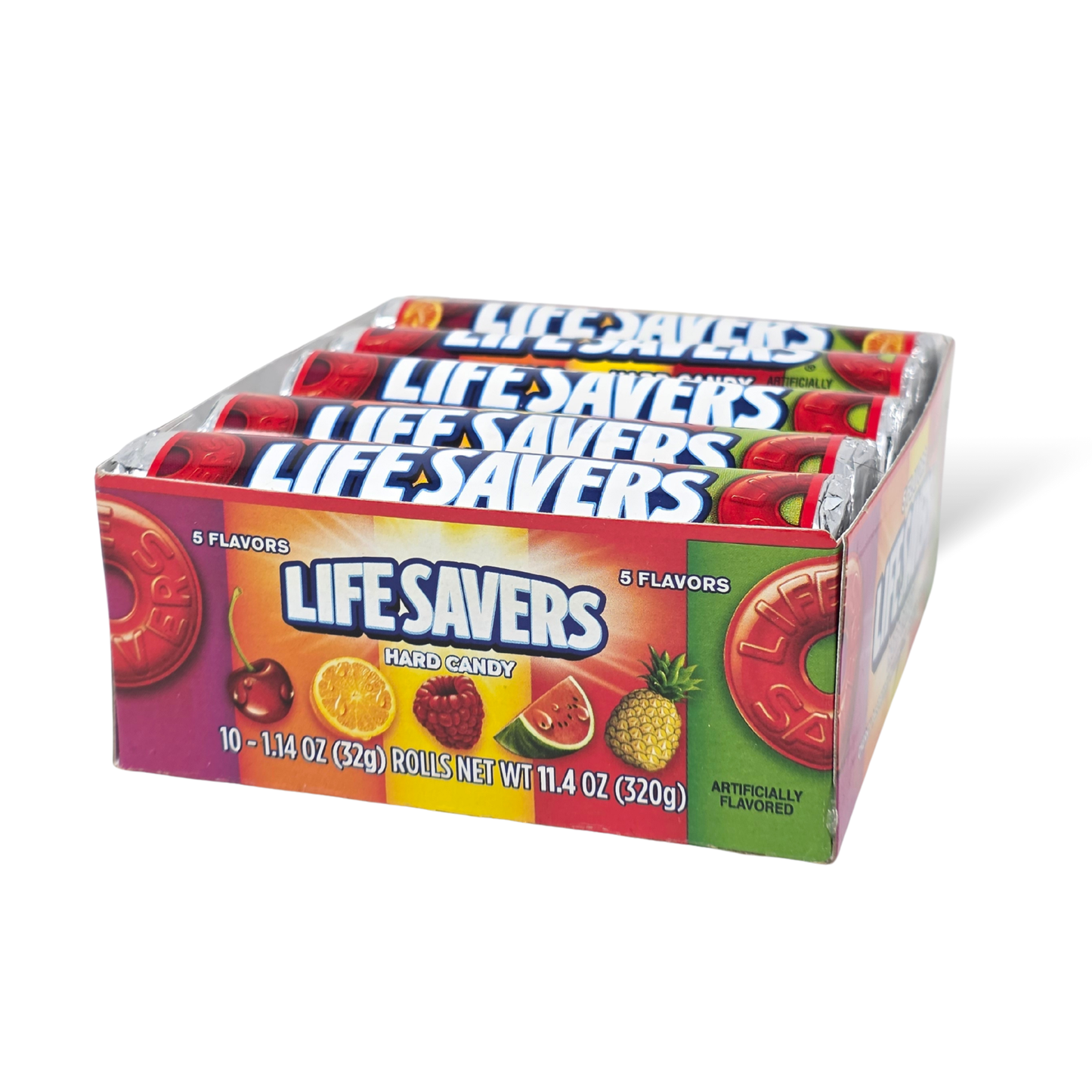 Life Savers 5 Flavors Hard Candy – Single Roll