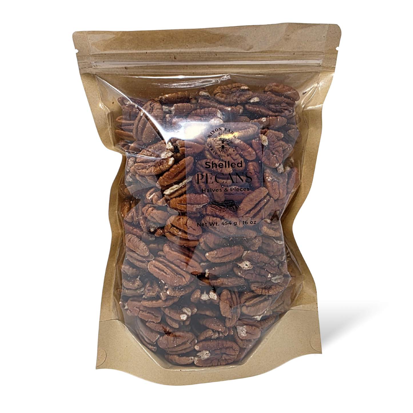 Mixon Farm Pecans Halves & Pieces (1 lb)