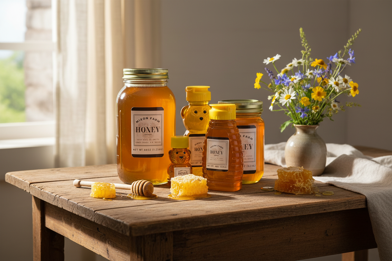 Local Raw Honey – Mixon Farm