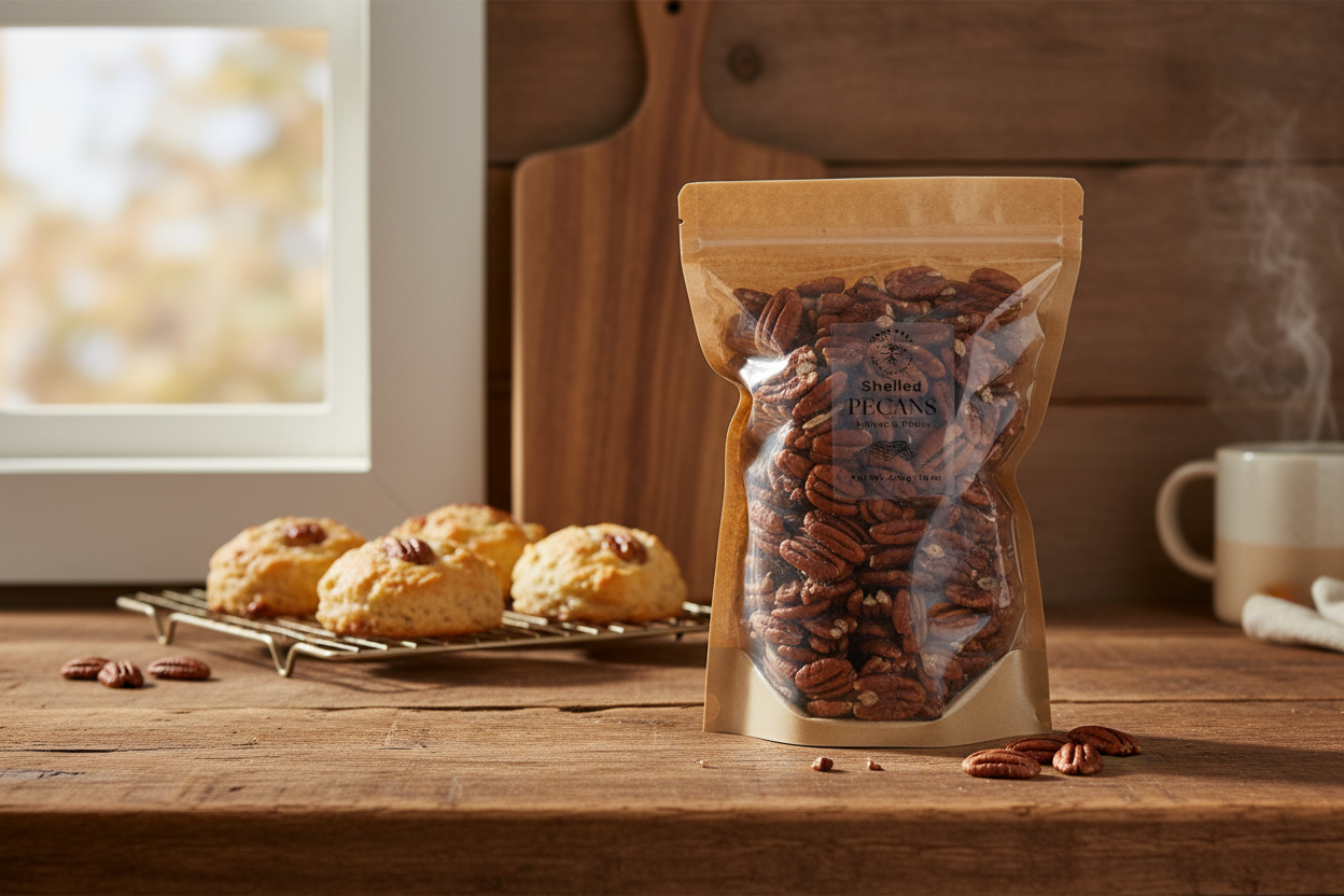 Mixon Farm Pecans Halves & Pieces (1 lb)