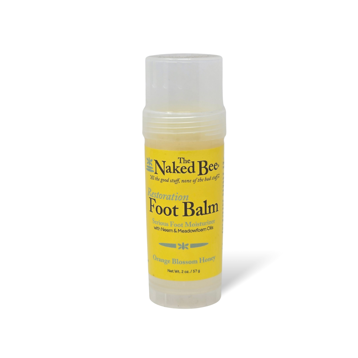 The Naked Bee Restoration Foot Balm (2 oz)