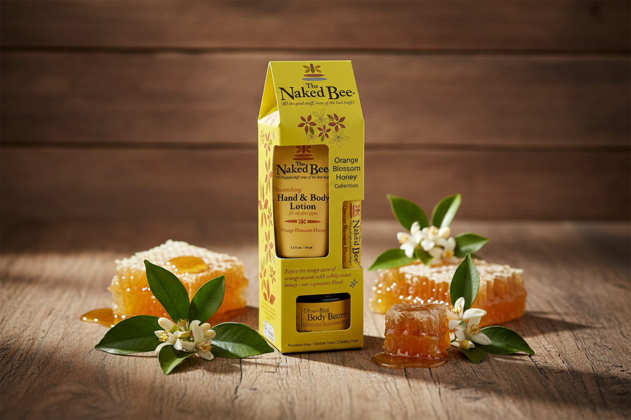 The Naked Bee Orange Blossom Gift Collection