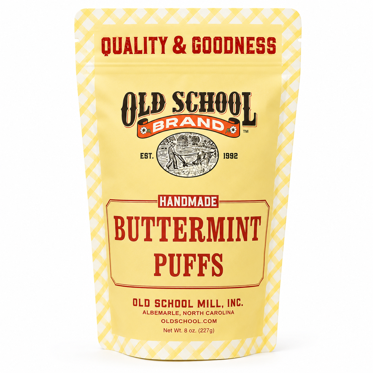 Old School Brand Handmade Buttermint Puffs – 8oz