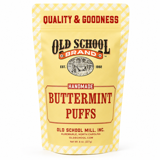 Old School Brand Handmade Buttermint Puffs – 8oz