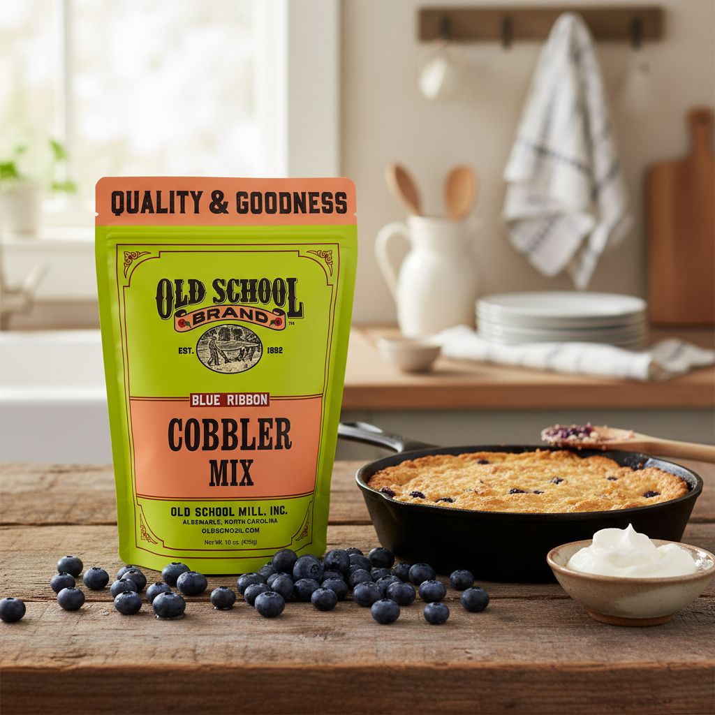 Old School Brand Blue Ribbon Cobbler Mix – 16oz