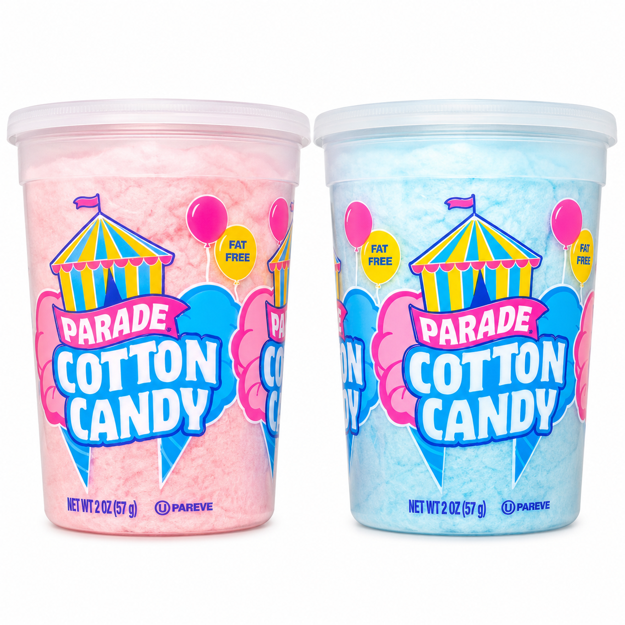 Parade Cotton Candy – 2 oz Tub
