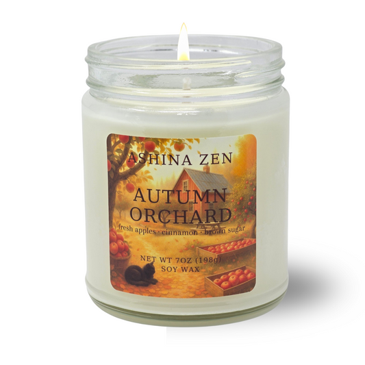 Autumn Orchard Soy Candle – 9oz