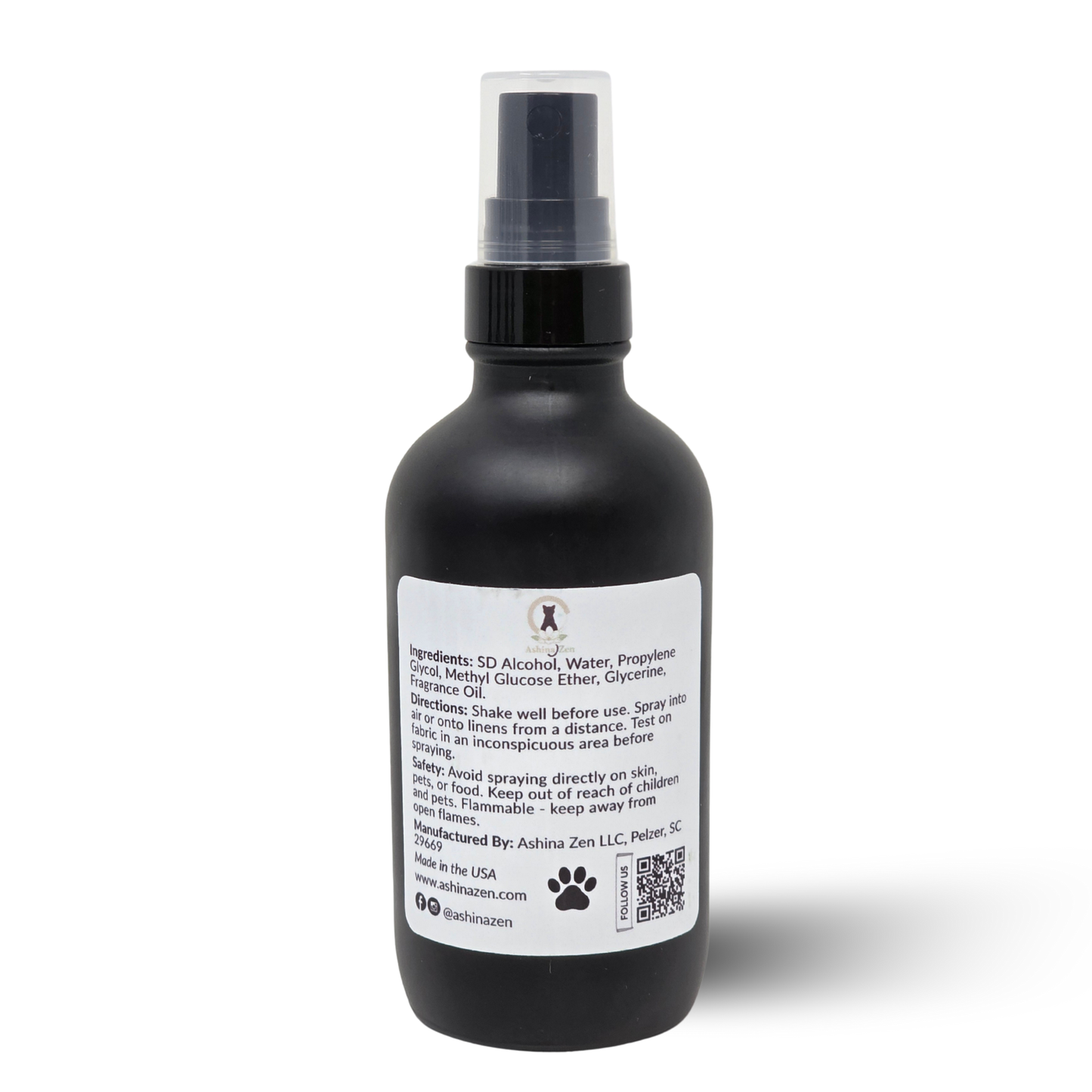 Silent Hearth – Room & Linen Spray (4 oz)