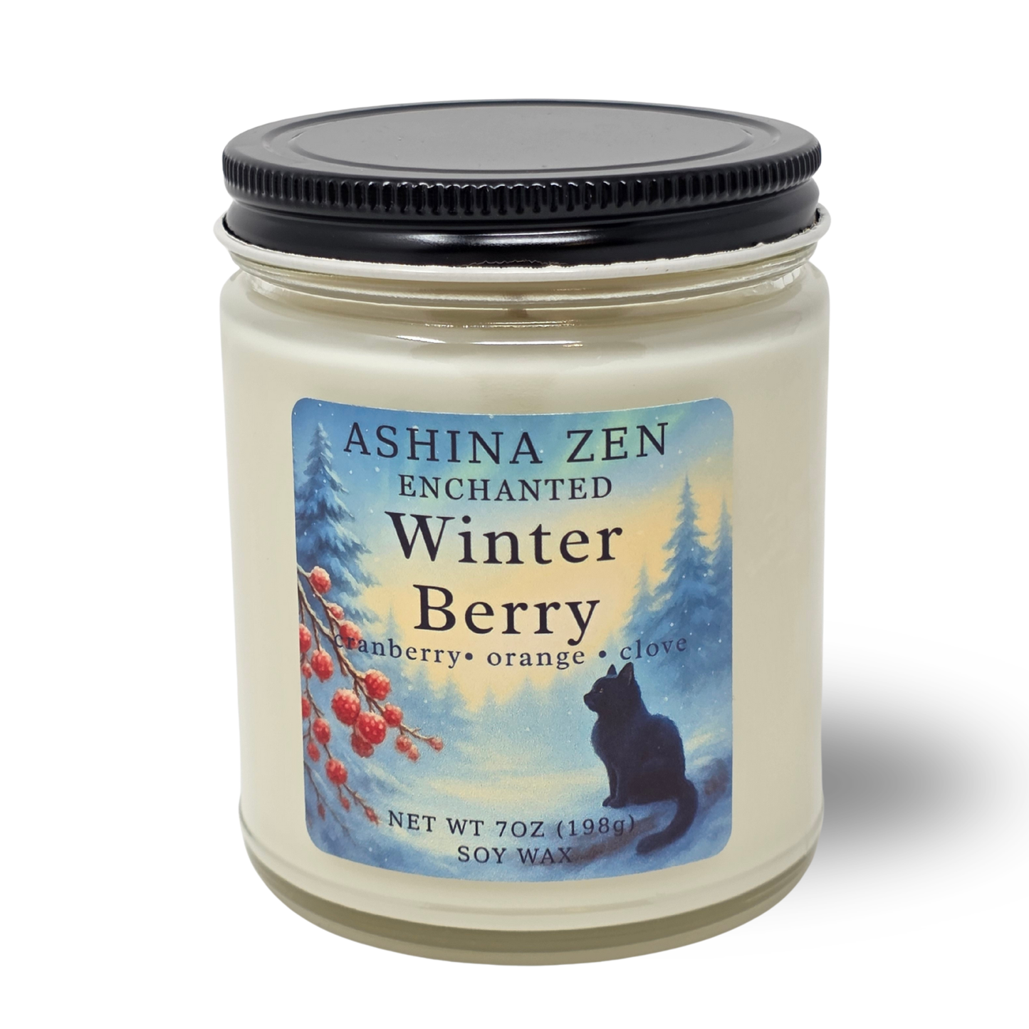 Enchanted Winter Berry Soy Candle – 9oz