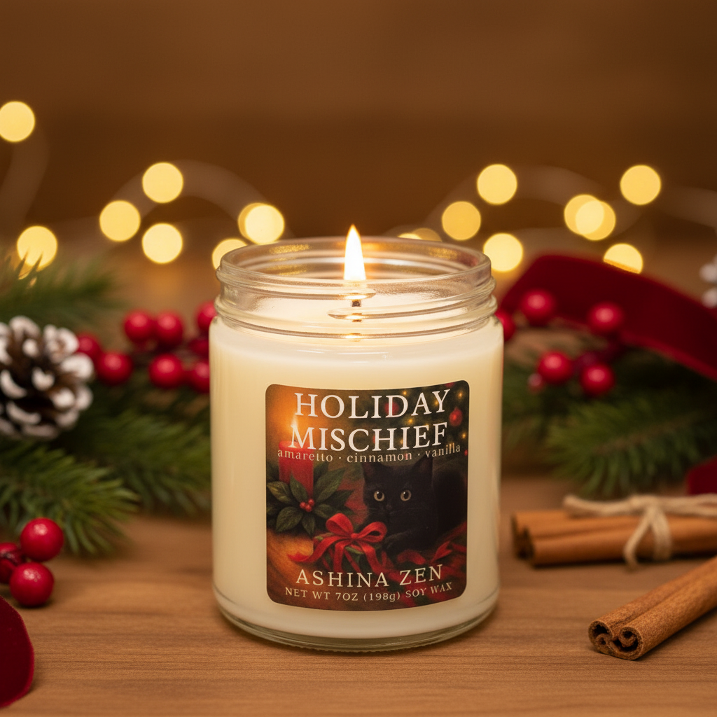 Holiday Mischief Soy Candle – 9oz