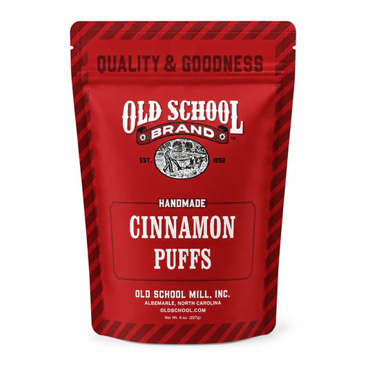 Old School Brand Handmade Cinnamon Puffs – 8 oz