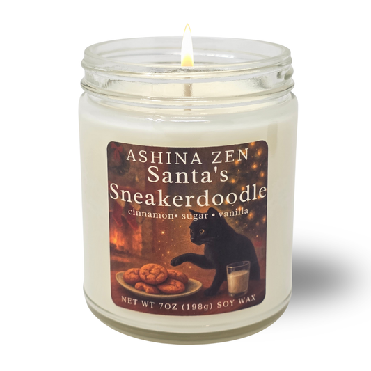 Santa’s Sneakerdoodle Soy Candle – 9oz