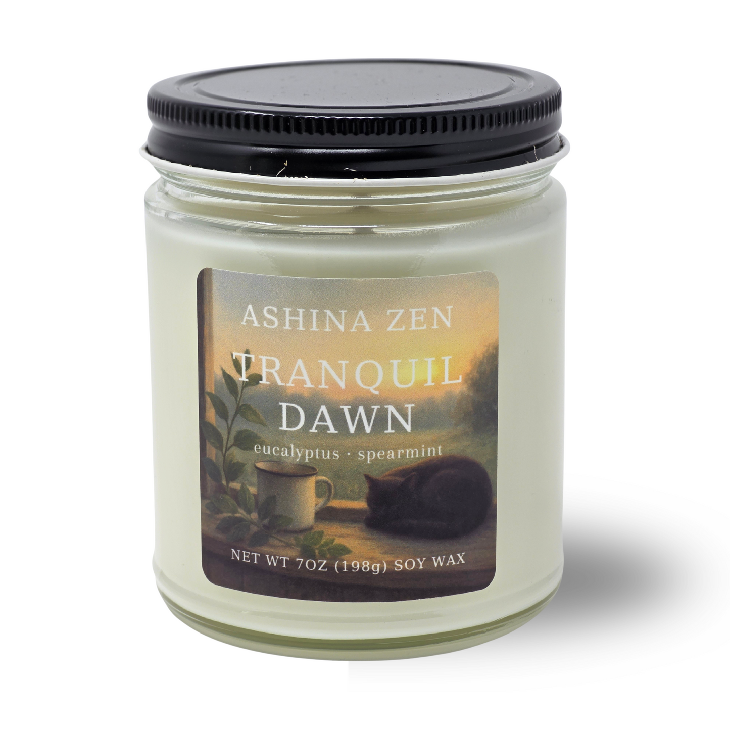 Tranquil Dawn Soy Candle – 9oz