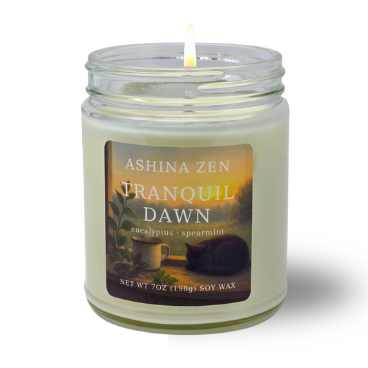 Tranquil Dawn Soy Candle – 9oz