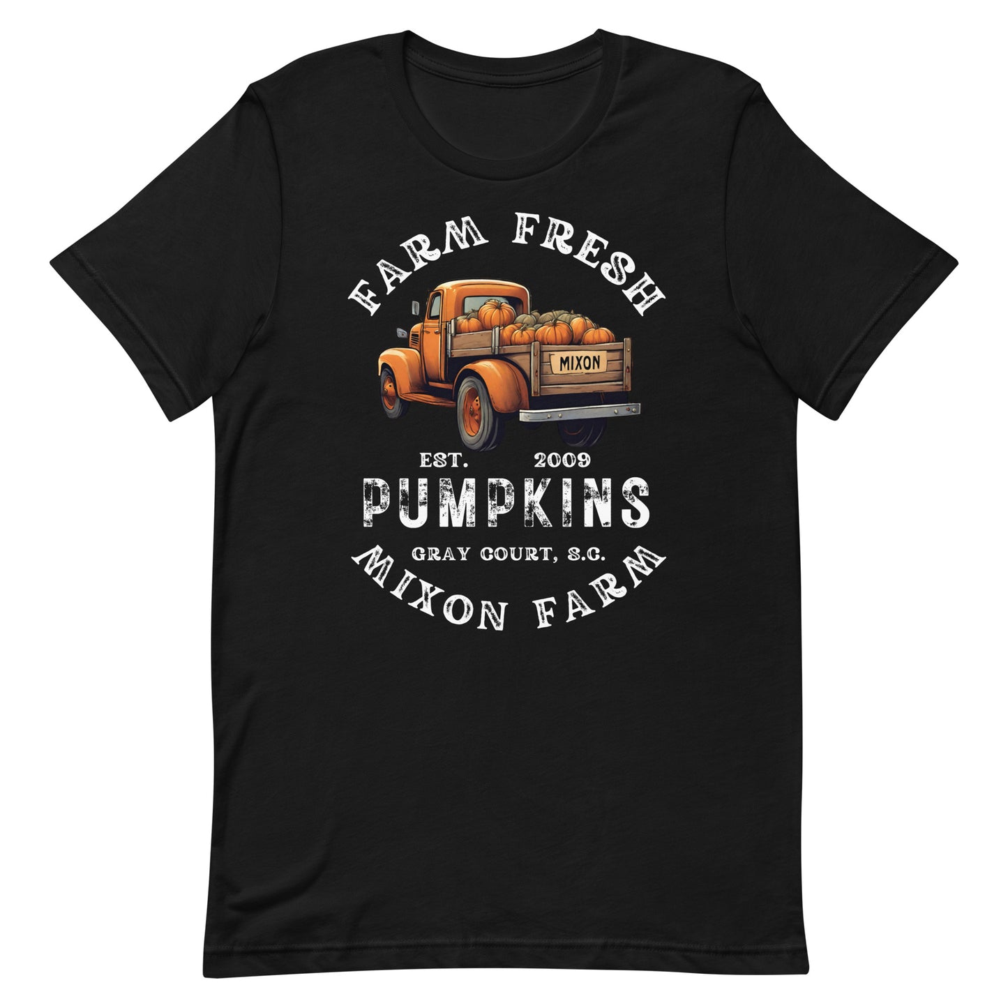 Pumpkin Season Vintage Truck T-Shirt